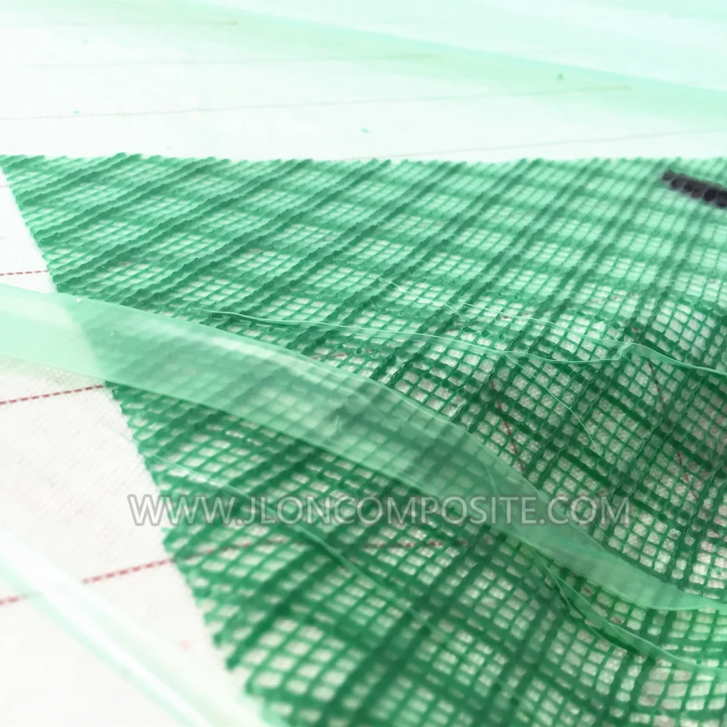 Green Extruded Infusion Mesh for Vacuum Bagging