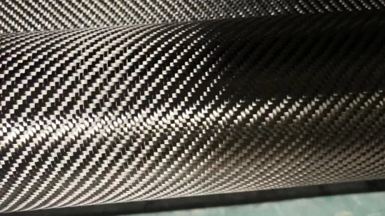 200GSM 3K Plain Twill Carbon Fiber Fabric für FRP Marine